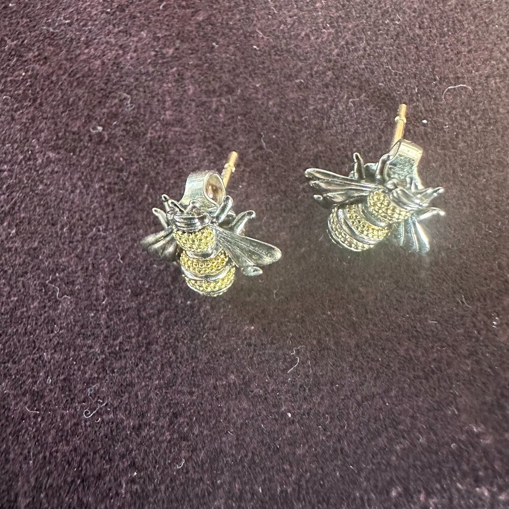 LAGOS Rare Wonders Honeybee Stud Earrings NWOT - never worn